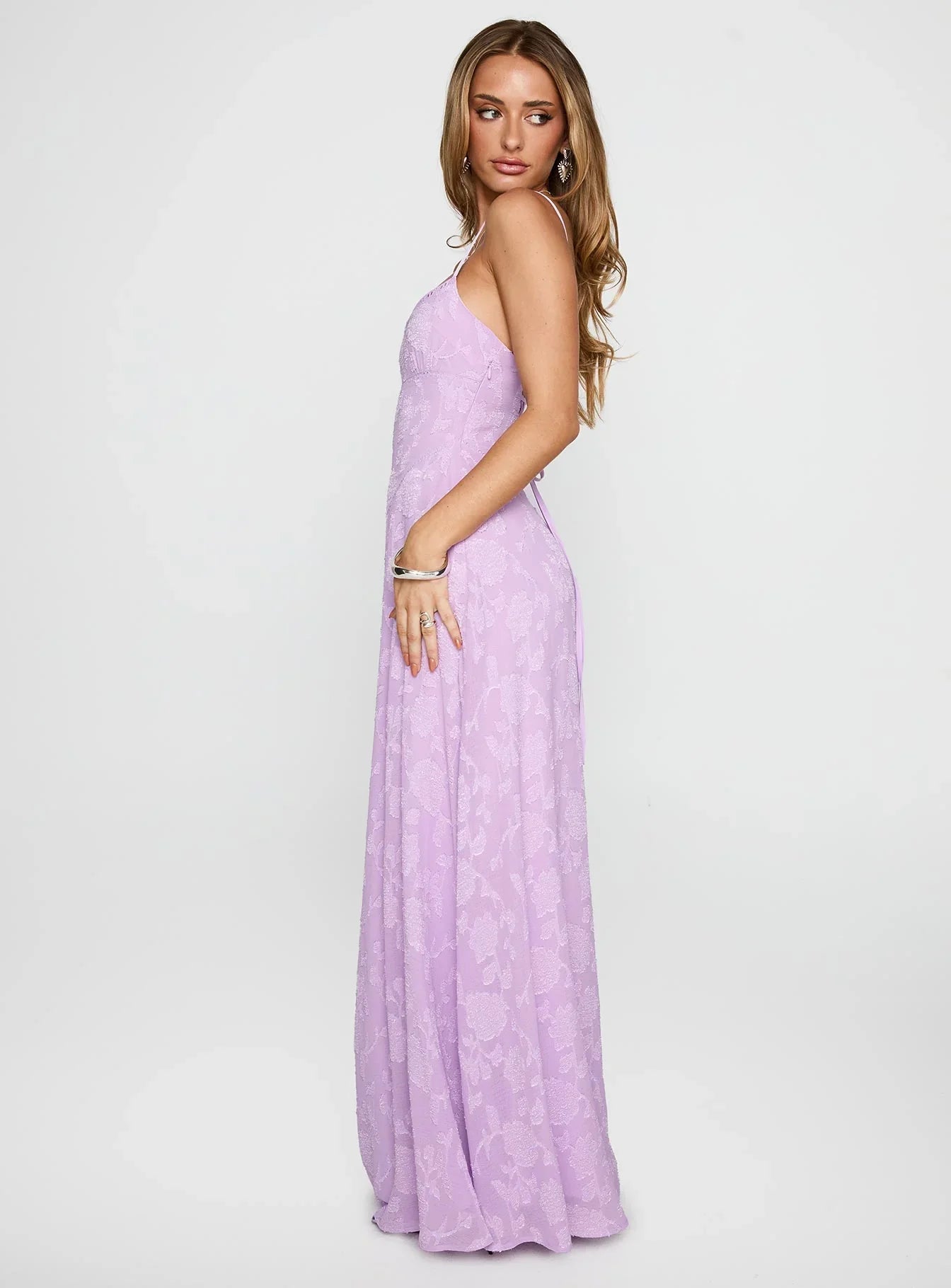 South Of France Maxi Dress Lilac