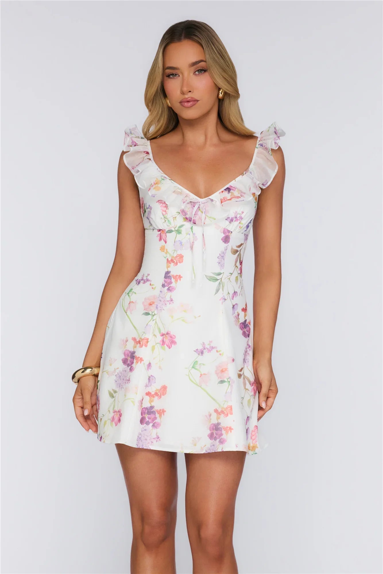 Splash Of Water Mini Dress Multi