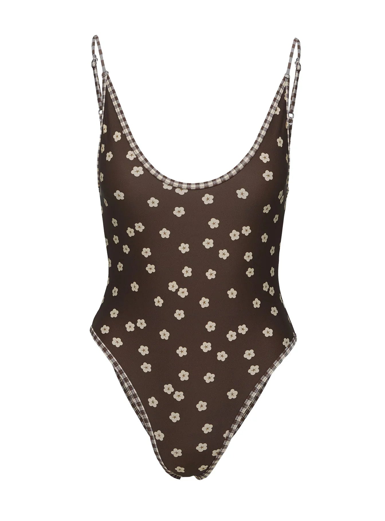 Mullen One Piece Brown Floral